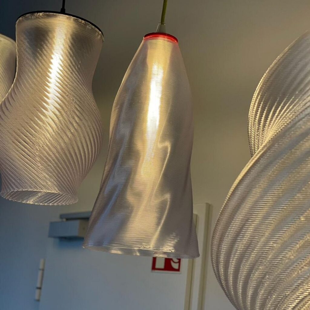 3D printed lampshade