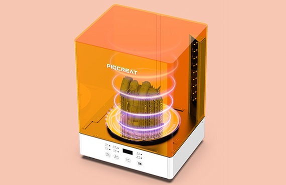 360° Curing Rotating Platform