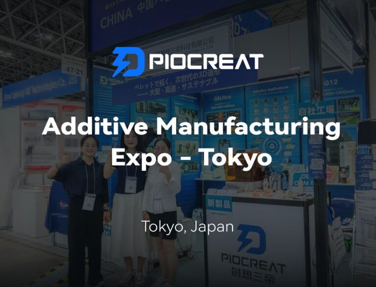 PioCreat Unveils Advanced 3D Printing Solutions at Additive Manufacturing Expo Tokyo