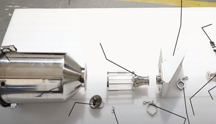 G12 Material bucket Installation