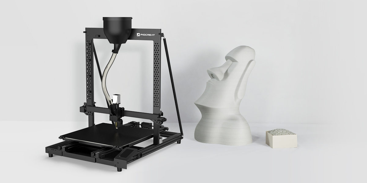Piocreat:What 3D printing service can a particle 3D printer be used for?