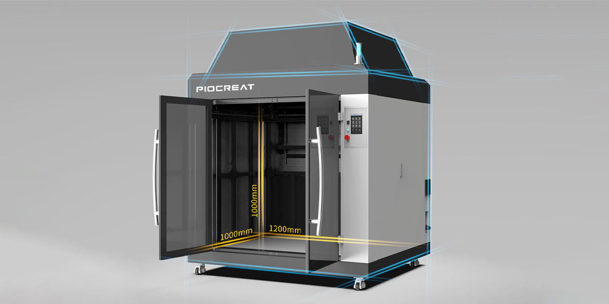 Piocreat:Compared with wire 3D printers, what are the advantages of pellet 3D printers?