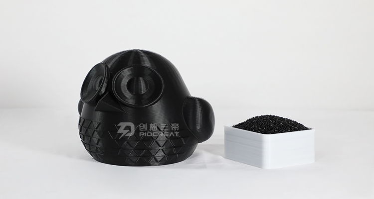 Performance test of G5 printing support wheel of Piocreat industrial granular 3D printer