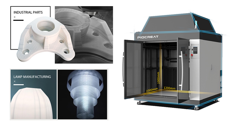 Piocreat:PioCreat pellets 3D printing furniture design works