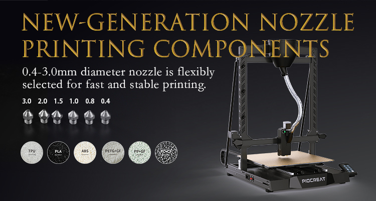 What 3D printing services can G5 pellet 3D printer provide?