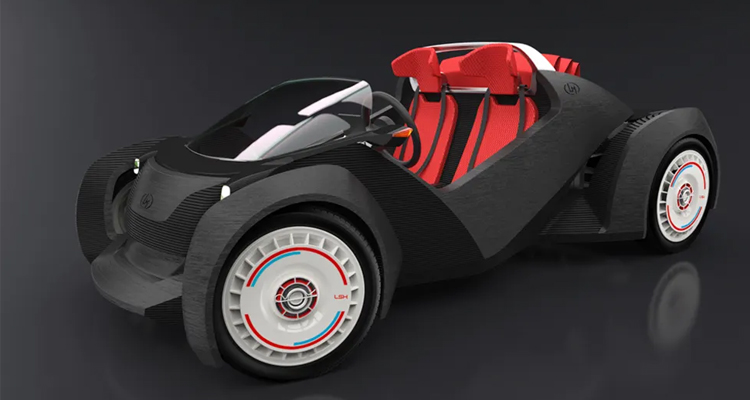 Prototype Design of 3D Printing Automobile Parts