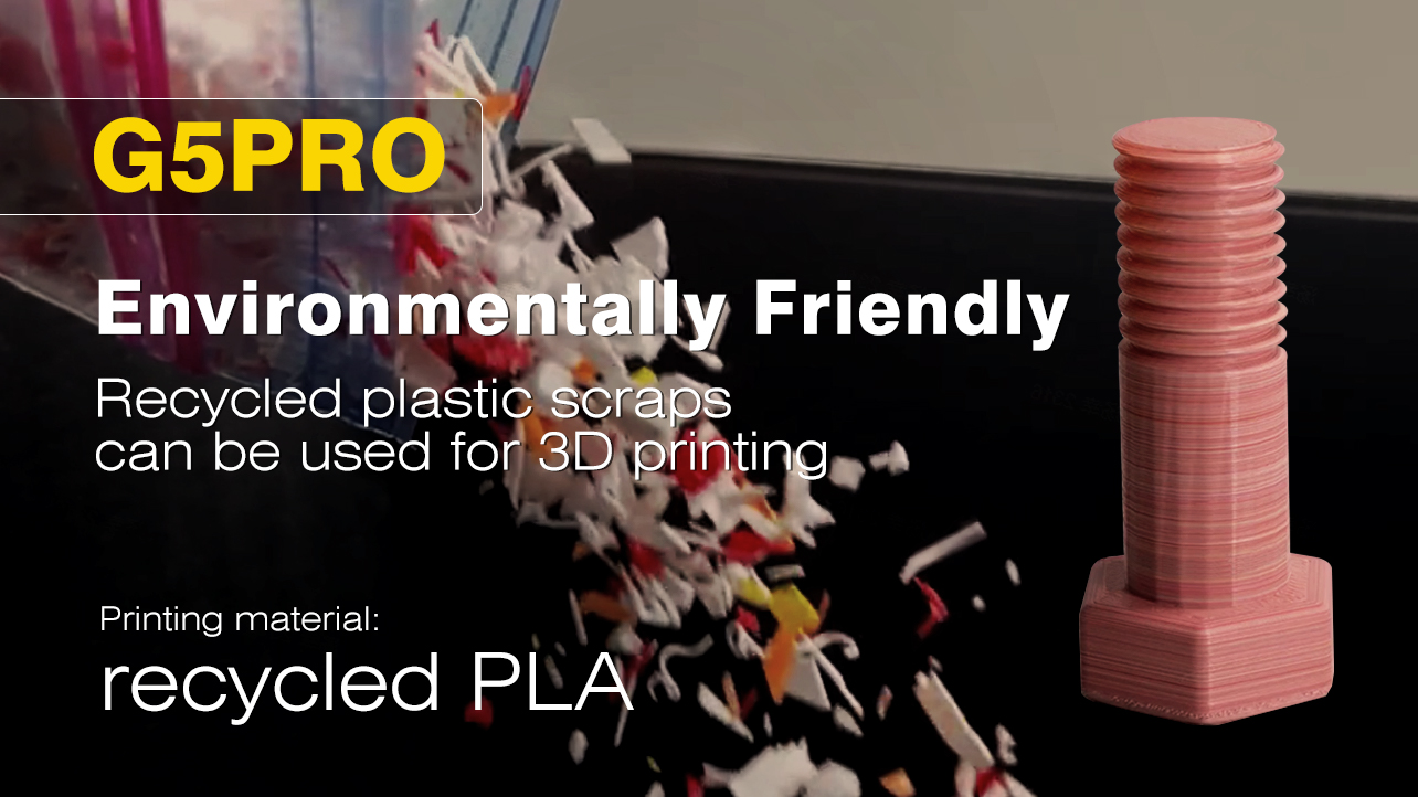Recycled Plastic Scraps Can Be Used For 3D Printing